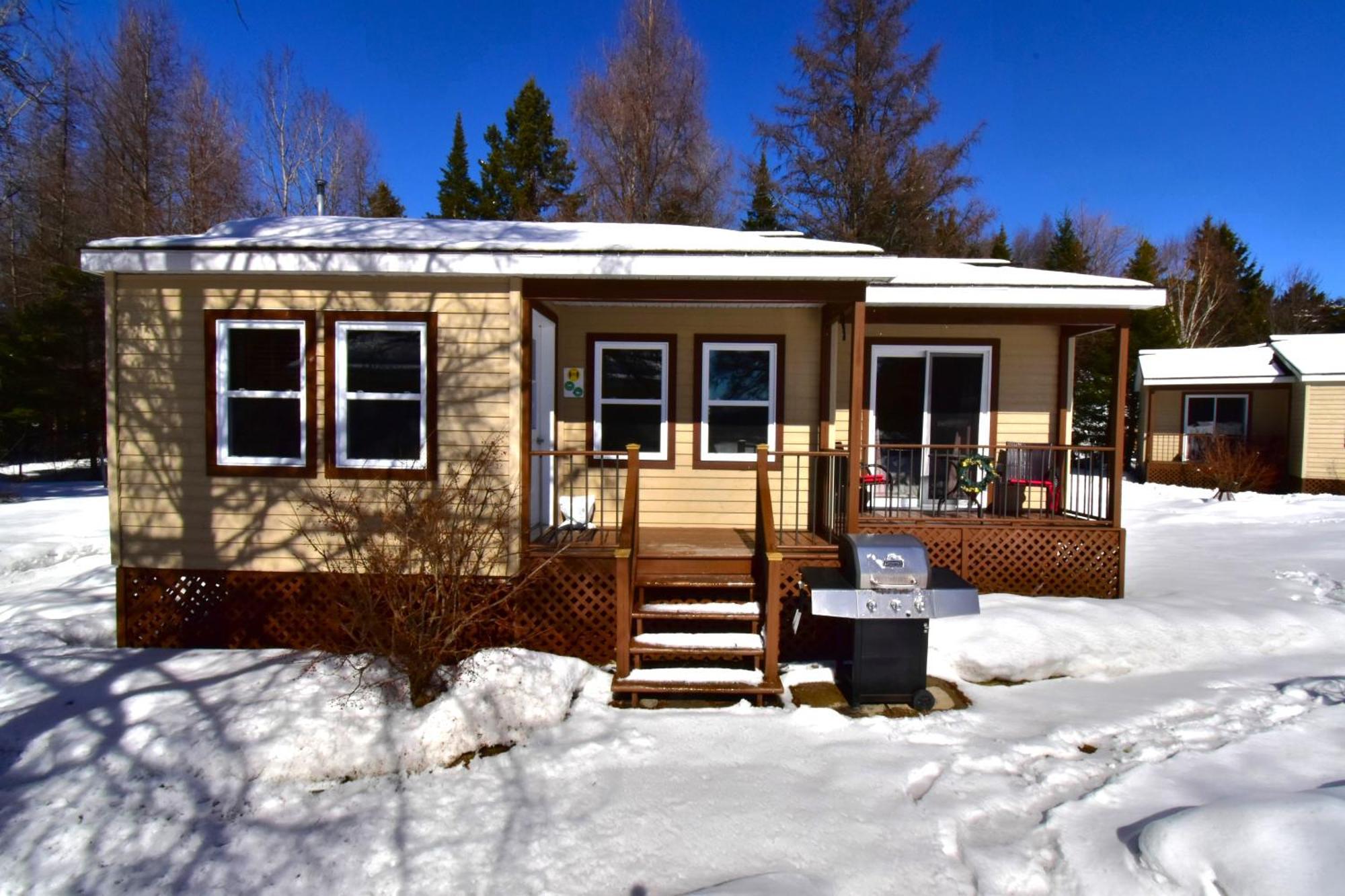 Emme Chalets Sainte-Lucie-de-Doncaster Ngoại thất bức ảnh